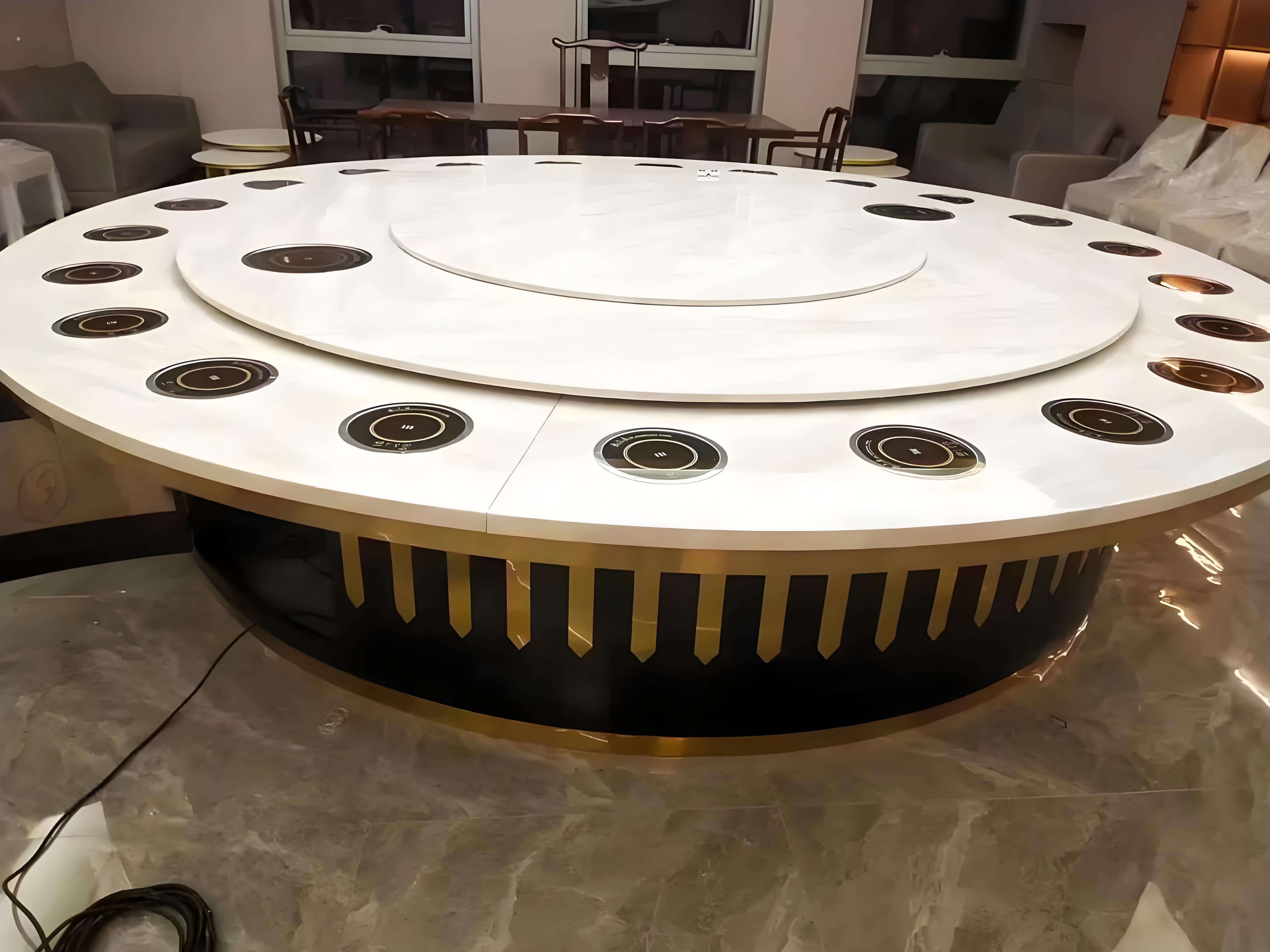 吕梁市旋转火锅桌地锅鸡灶台 - 排名